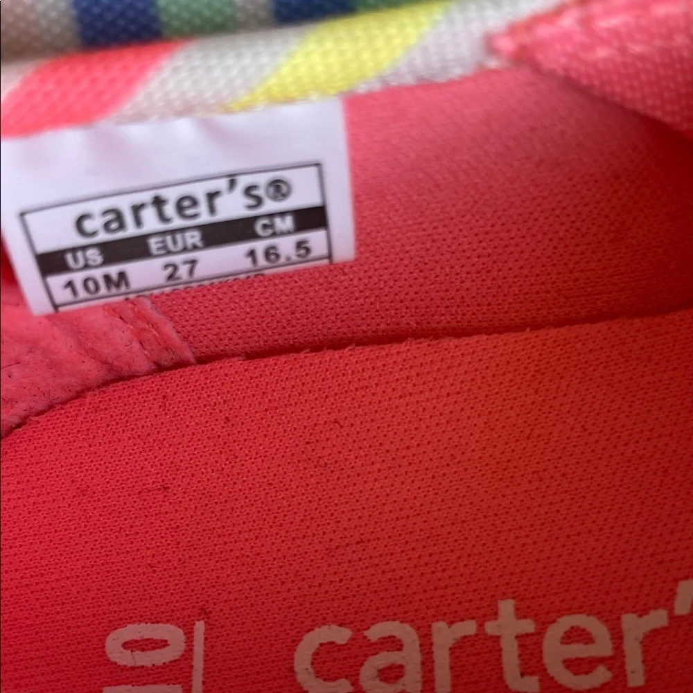 Carter's Kids Multicolor Heart Slippers